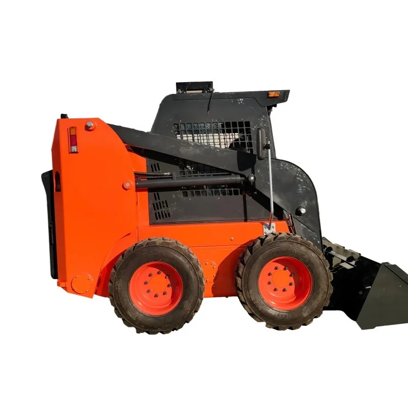 Customized Industry Loader, Mini Skid Steer Shovel, Hot-Selling Skid Steer Loader, Loading & Unloading Skid Steer Machine