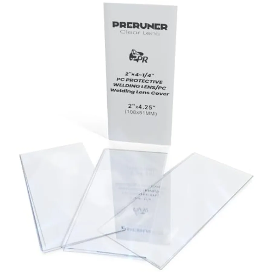 

0 Pack 2x4.25 Welding es ANSI Z87.1 Polycarbonate Replacement for Welding Hood Scratch Resistant Outer to Prote Auto-Darkening
