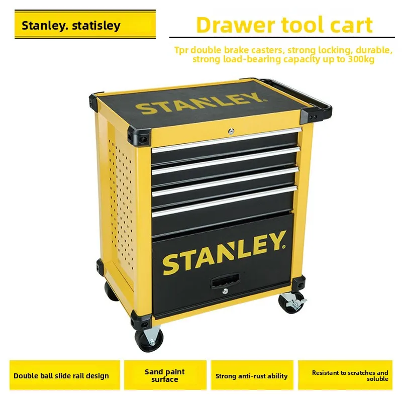 STANLEYStanley4Lade lichte gereedschapswagenSTST74305-8-23Multifunctionele gereedschapswagen met wielen