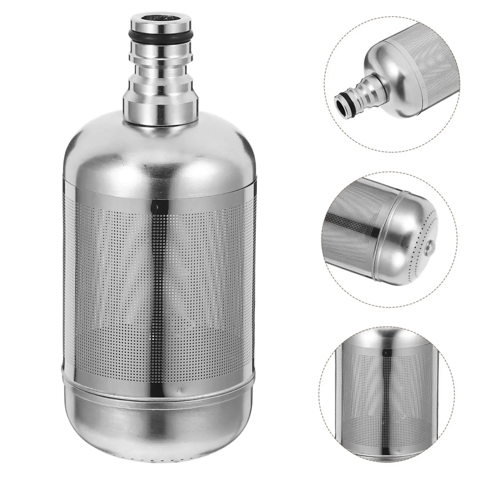 

Фильтр для воды для мойки высокого давления, впускной фильтр, насос G3/4 дюйма, силовая мойка из нержавеющей стали, фильтр для воды, ниппельный фильтр с быстрым разъемом