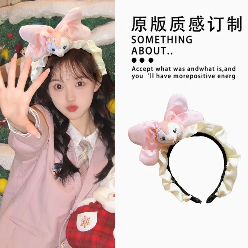 Carino Disney Star Doree Cartoon Bow Accessorio per capelli Fascia 2025 Nuovo stile Versatile Fascia per capelli per ragazze Regalo