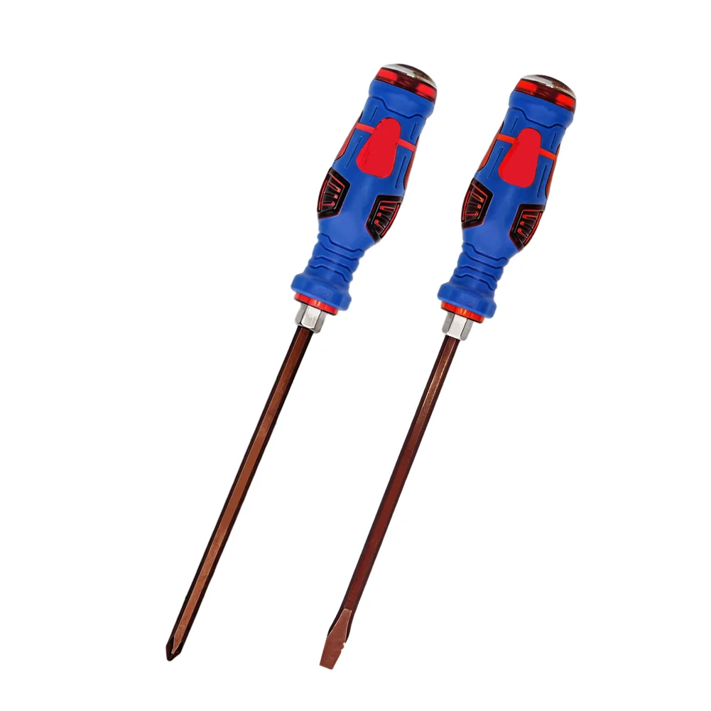 Magnetic Chromium Vanadium Steel Screwdriver With Hex Shank And Strong Magnet Tip For Industrial DIY Repair Hand Tool Set