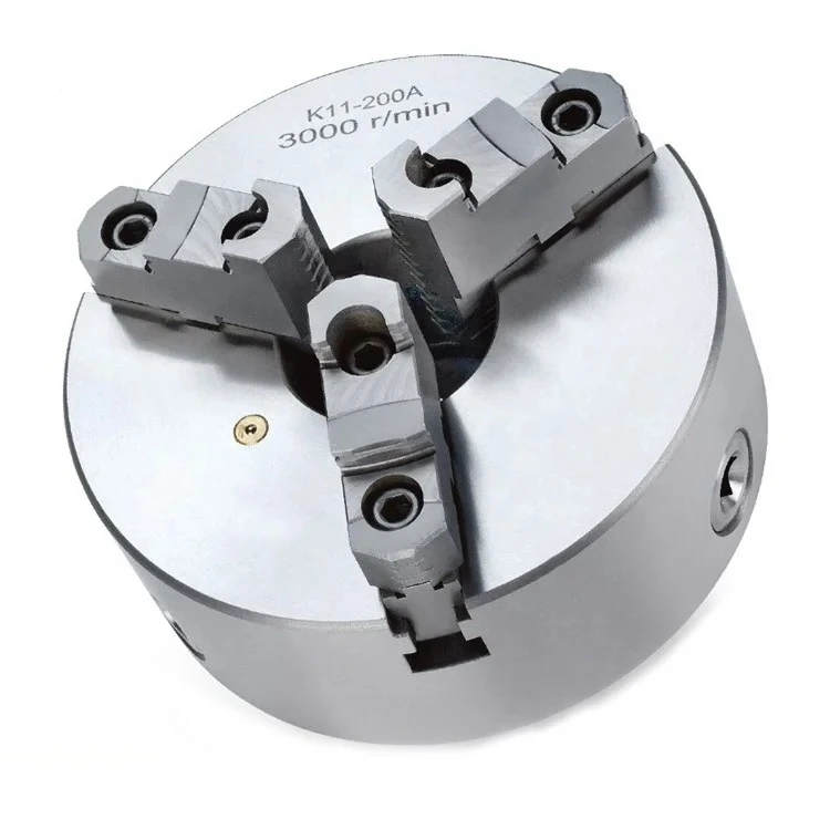 2025 Lathe Chuck 200mm Reversible Jaw K11200A 3 Jaw Self-centering Chuck  Metal Lathe Chuck for Bench Lathe