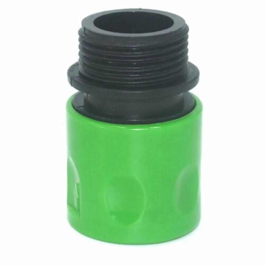 

3/4 Inch Female And Male Hose Pipe Fitting Kit Garden Water Adaptor Quick Connector ABS Plastic Green Watering Equipment Parts