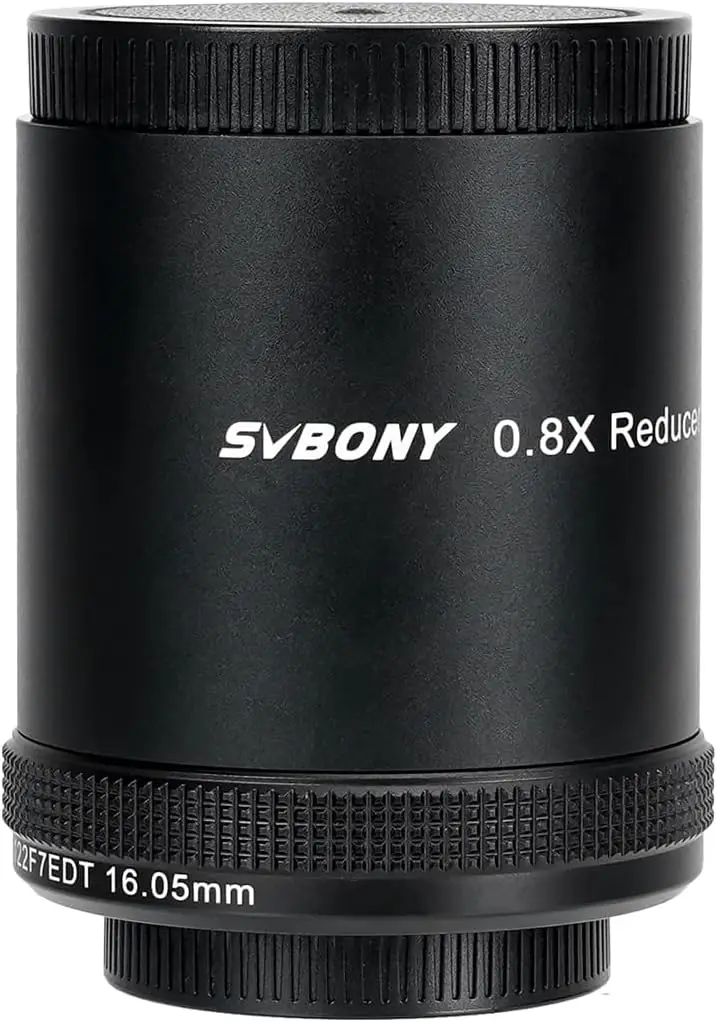 SV209 Field Flattener, 0.8X Focal Reducer, Corrects The Field Curvature and a Wider Field of View, Telescope Accessories for SV5