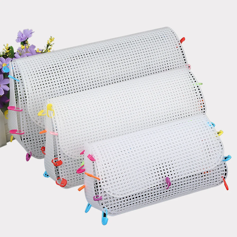 

10 шт., синель, золотой бархат, вязание, плетение, пластиковые сетчатые листы, аксессуары для сумок «сделай сам», легкий помощник, вспомогательные материалы для рукоделия