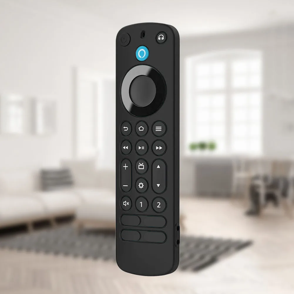 لينة سيليكون الحال بالنسبة الأمازون اليكسا صوت عن بعد برو مكافحة قطرة الغبار سيليكون حماية يغطي غطاء مقاوم للصدمات