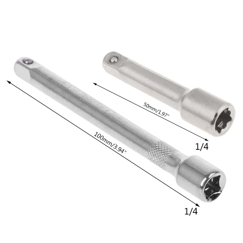 A2UD 1/4 "ยาวสั้นชุดขยายชุดอะแดปเตอร์เชื่อมต่อ Rod SOCKET RATCHET