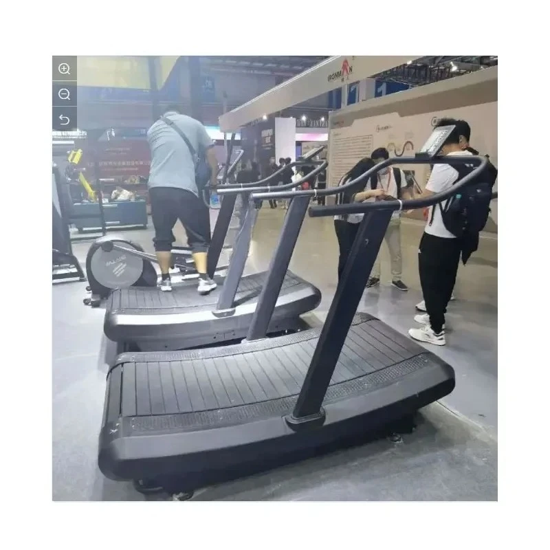 

Hot Sale Curved Manual Running Air Runner Machine Manual Mechanical Curve Treadmill For Gym