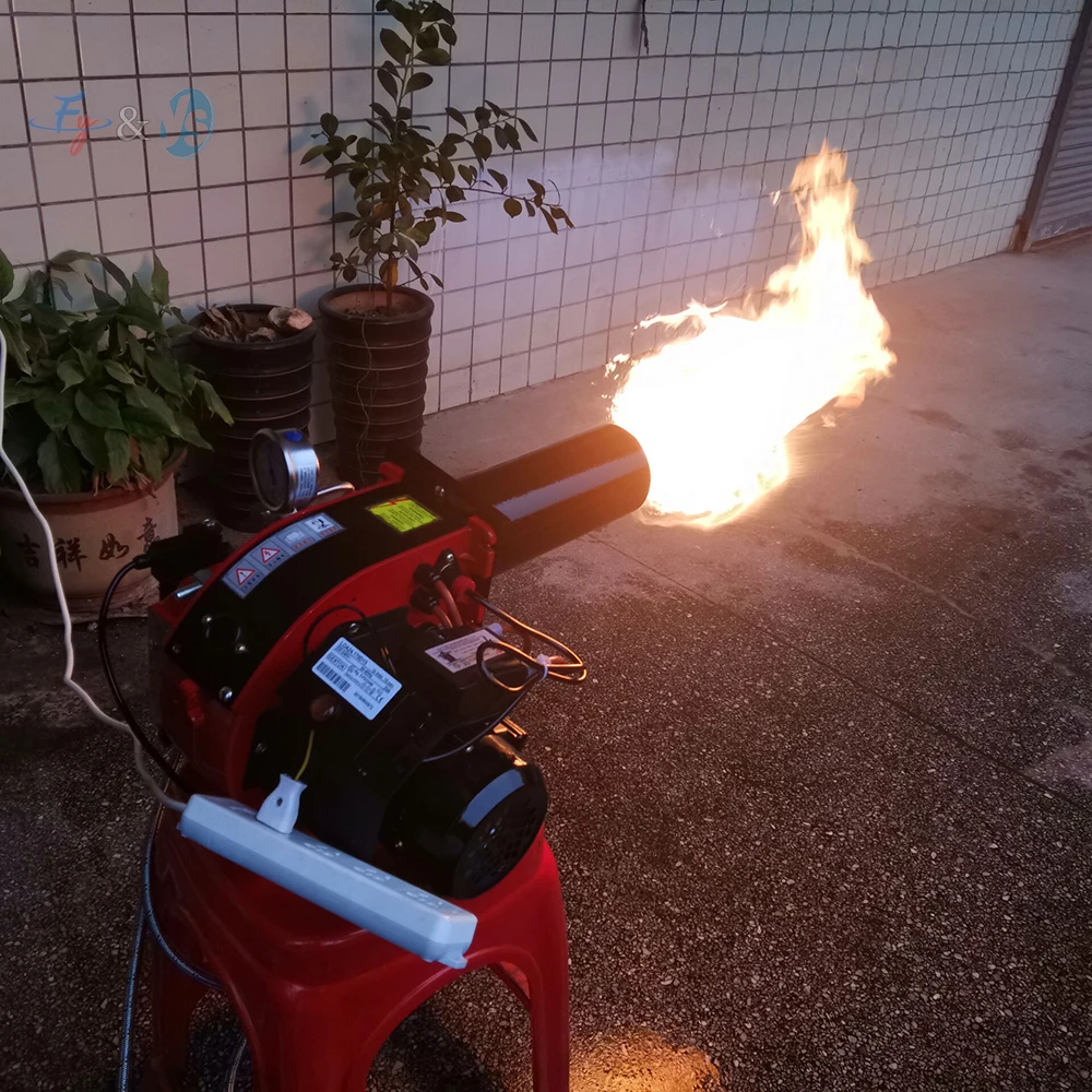 Efficient Automatic Diesel Burner – Integrated Design, Low Noise for Steam/Hot Water Boilers & Furnaces