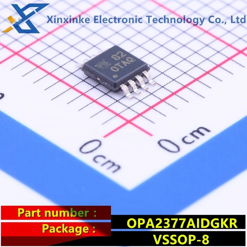 OPA2377AIDGKR VSSOP-8 Mark:OTAQ Precision Amplifiers Low-Cost Low Noise 5MHz CMOS Op Amp Rail-to-Rail Brand New Original