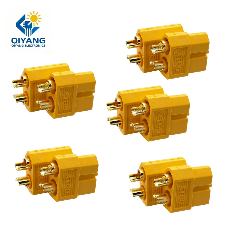 AMASS XT60 Male and Female Model Electrical Adjustment Test Connector Lithium Battery Power Pack Charging Interface