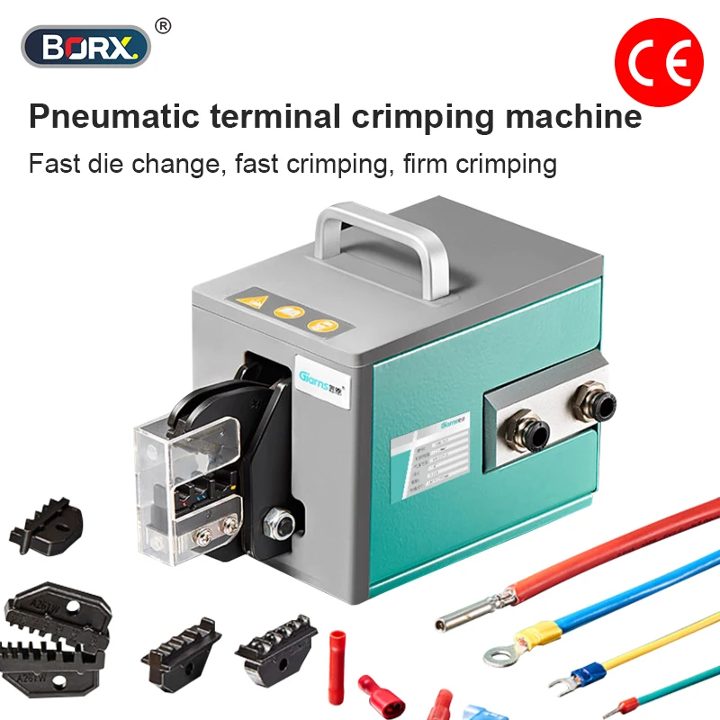 

Pneumatic terminal crimping machine cold crimping terminal crimping machine aviation pin terminal riveting machine