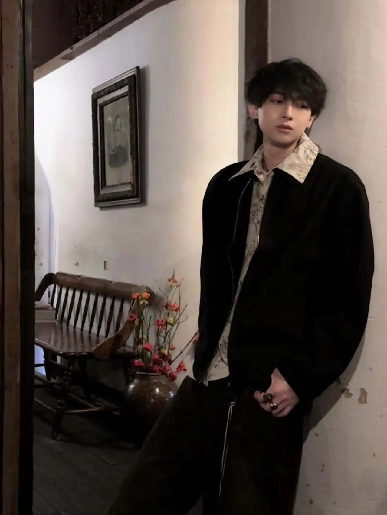 

Мужская осенне-зимняя куртка с воротником-стойкой на молнии, имитация двухслойности, Cleanfit Haome, 3D-эффект, верхняя одежда для подростков