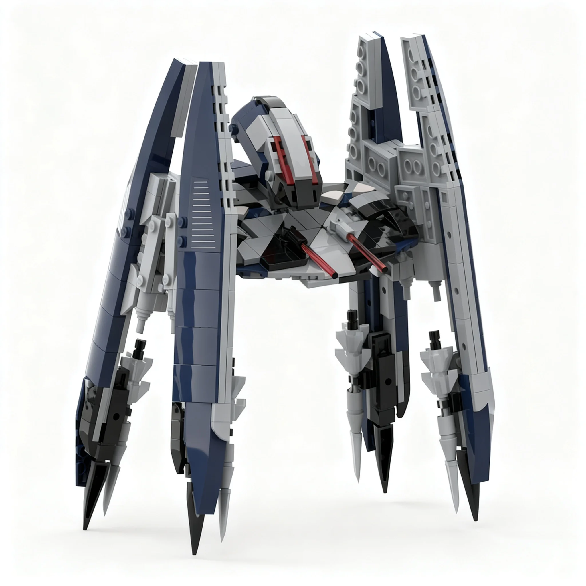 1310pcs MOC Star Battle Separatist Vulture Droid Customizable Bundle Model Building Blocks Christmas Gift Assemble Birthday 3D