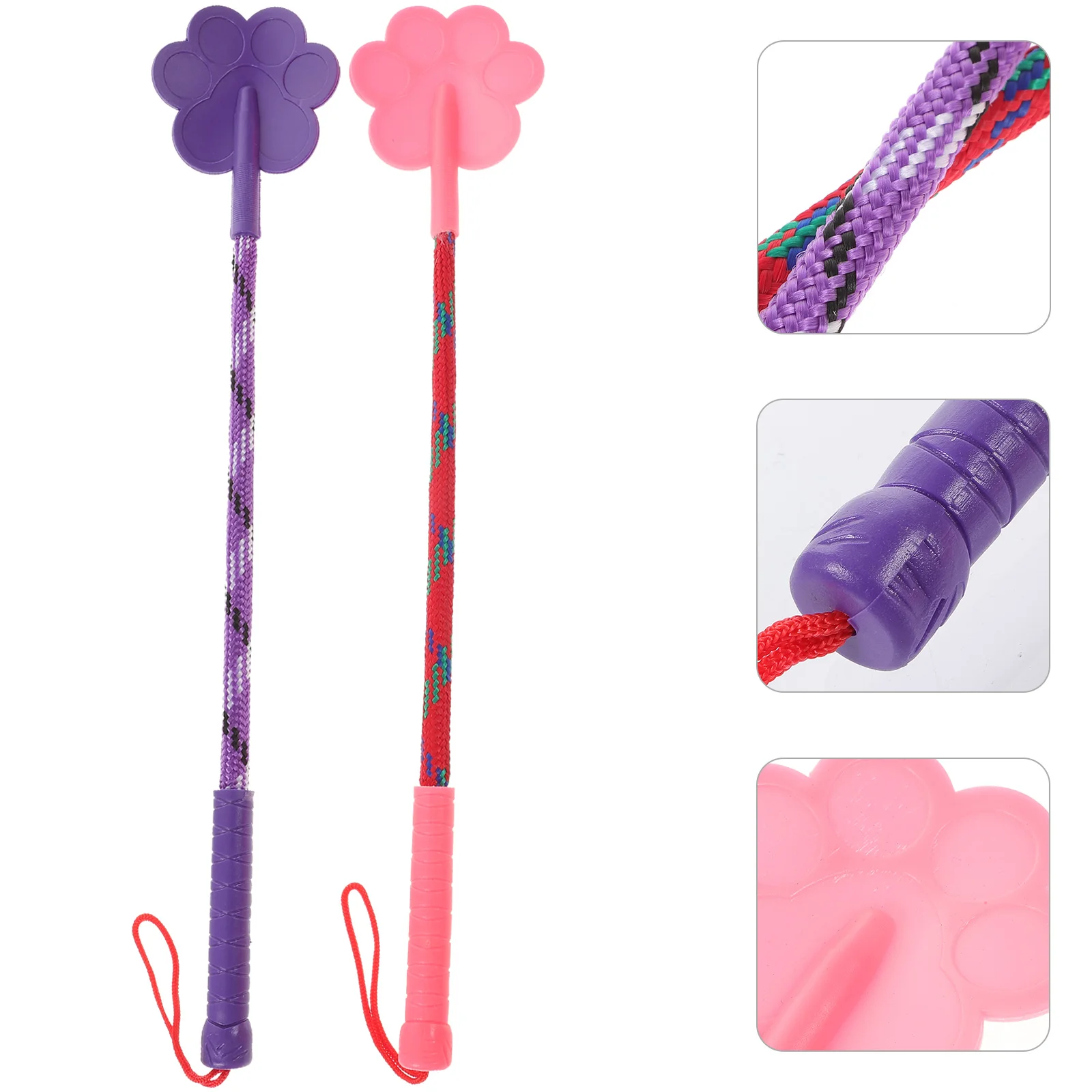 

2pcs Dog Pet Training Stick Medium Large Dogs Lightweight Durable Flexible Play Fetch Agility Improve Obedience
