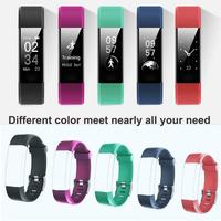 Bracelet Watchband Replacement Colorful Accessory for ID 115 Plus-HR Smart Watch ID115 5 Colors Red Black Blue Purple