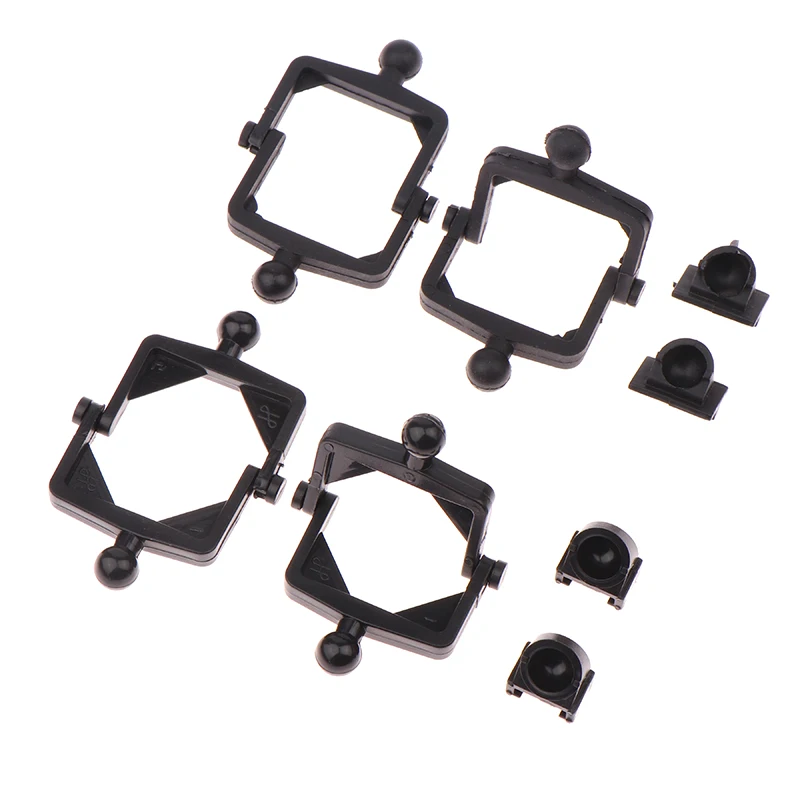 10pcs Dental Articulator Plastic Disposable Articulator Nylon Jaw Frame Black High Neck Low Neck Articulator