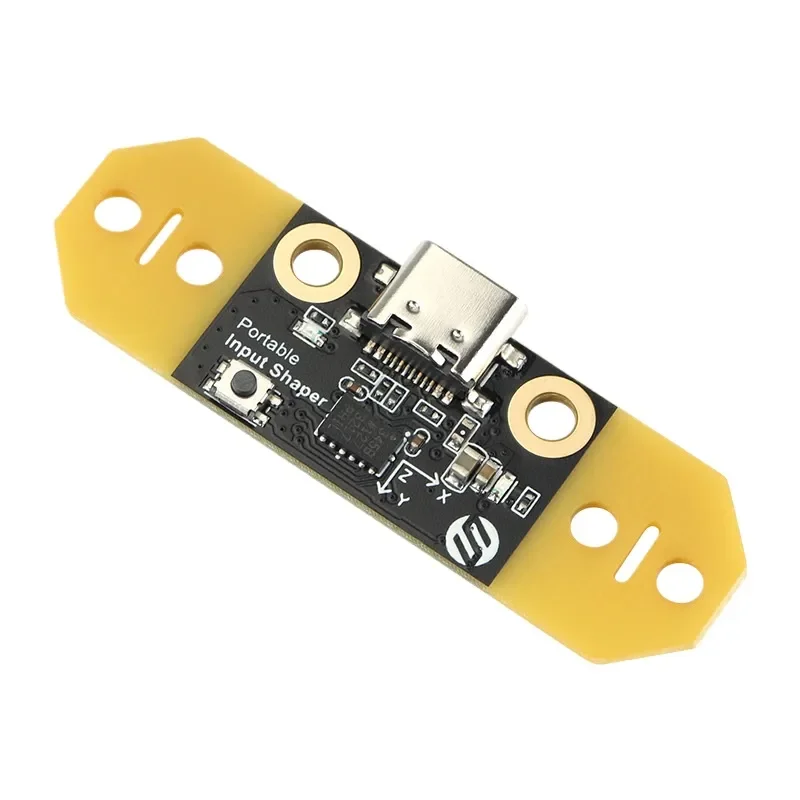 Portable Acceleration Sensor for 3D Printer Vibration Tuning with RP2040 Main Control Chip Compatible with Klipper Input