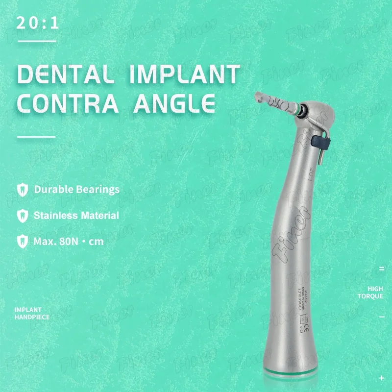 Contra angle handpiece 20:1 im plant Contra Angle den tal Low Speed Handpiece den tal im plant handpiece