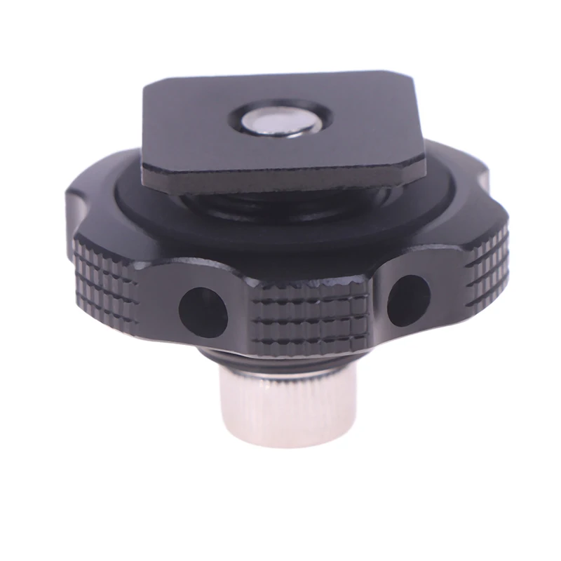 Adaptador de câmera com sapata, furo rosqueado de 3/8 "e 1/4" para tripé de estúdio, equipamento de smartphone, estabilizador gimbal, painel led