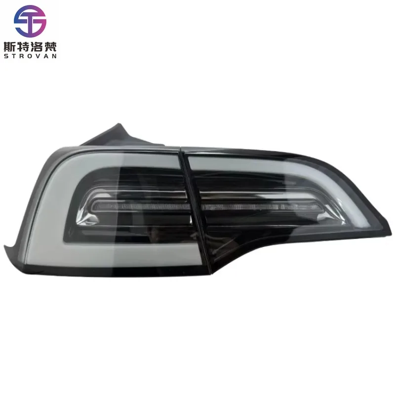 

STLF CLRAK New LED Driving Lights Brake Turn Signals Tail Light Assembly for Model 3 Model Y Condition New