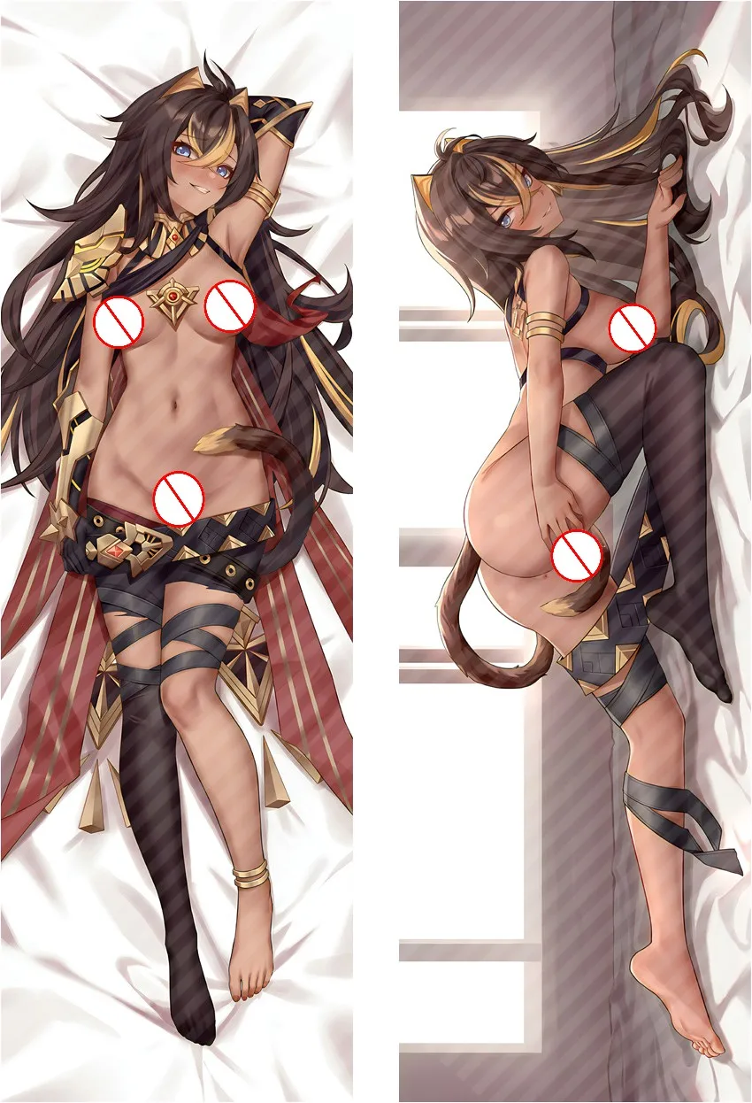 

Dakimakura Anime Pillow Case Former Goddess of Mercy Throw Long Pillow Cover Bedding Hugging Body Double-sided Pillowcase