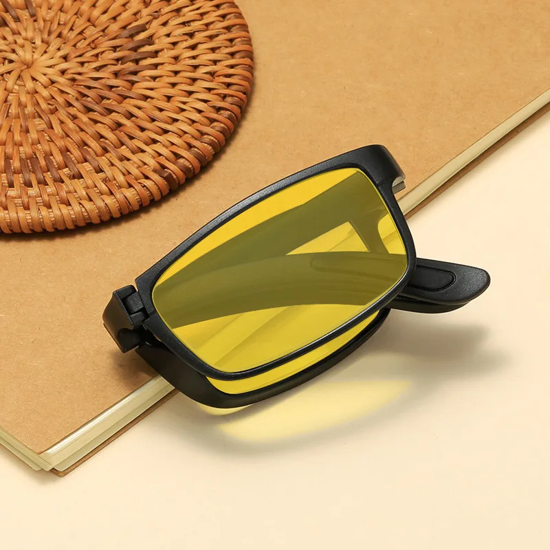 

Ultra-light Foldable Night Vision Glasses Neutral Fashion Trend UV400 Eye Protection Glasses HD Computer Anti-blue Light Glasses