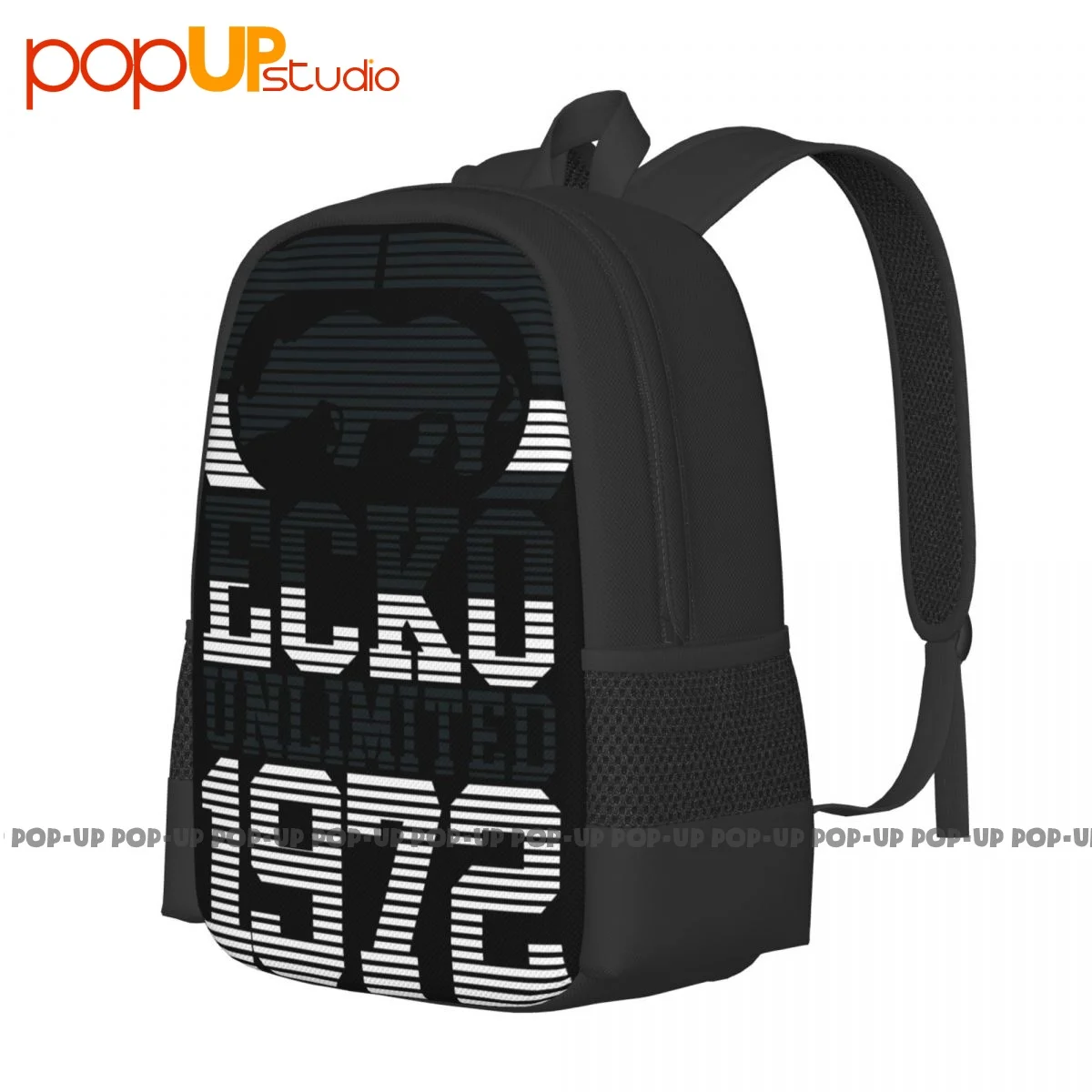 Ecko_Unltd Iron Side Rhino Logo Backpack Large Capacity Hot Training Eco Friendly School Sport Bag