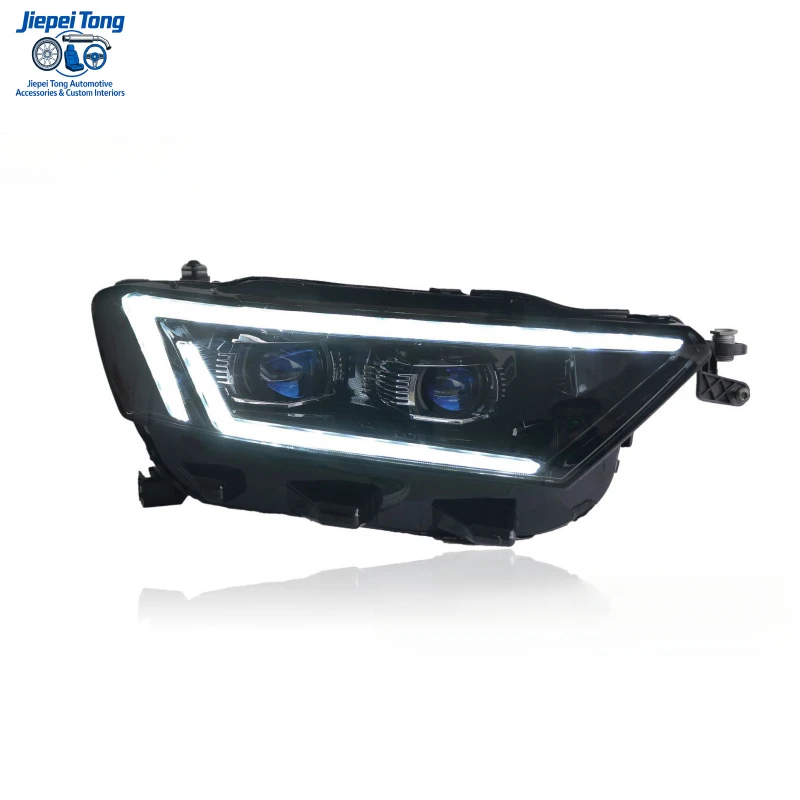 Suitable for 18-20 Volkswagen T-Roc headlight assembly modification with LED daytime running lights, sequential turn signals, an