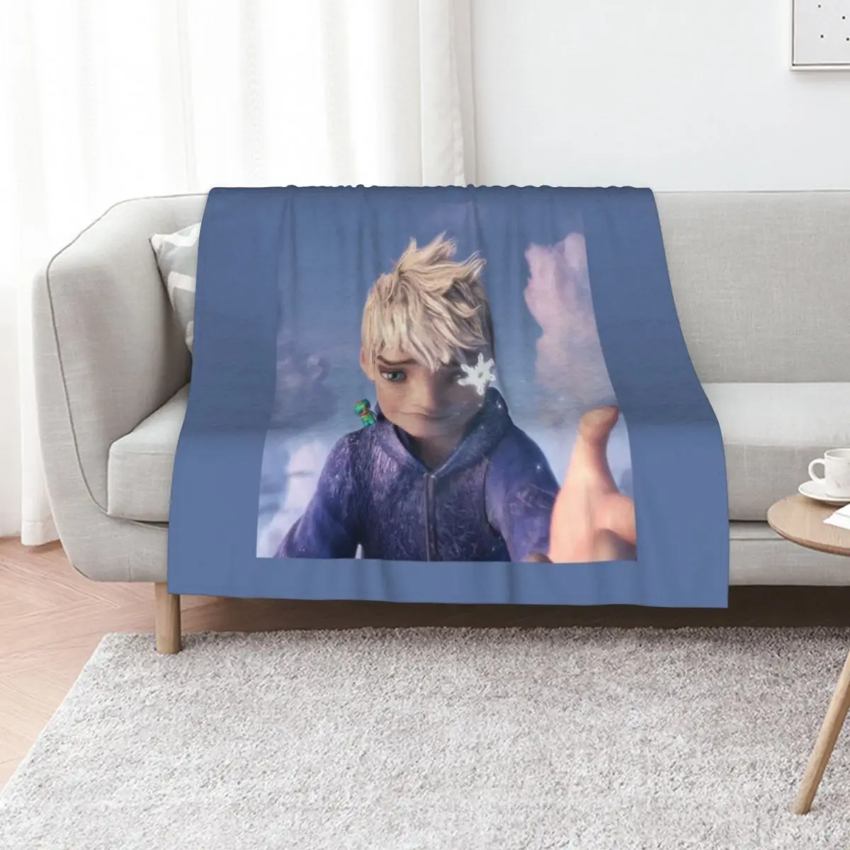 Jack Frost Throw Blanket Warm Napping Blanket for Office Couch Bed