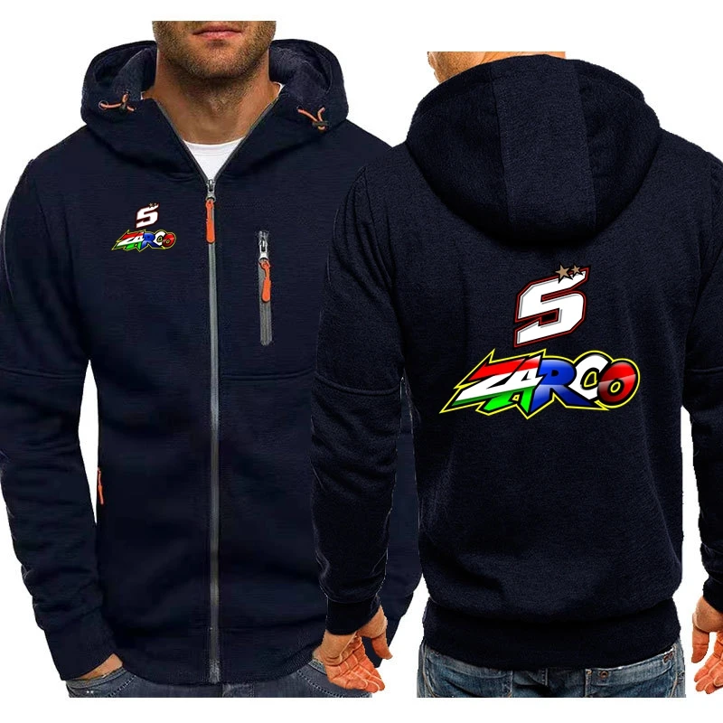 zipper-homens-moletons-com-capuz-com-bolsos-moto-rider-moletons-johann-zarco-no-5-f1-masculino-hg55