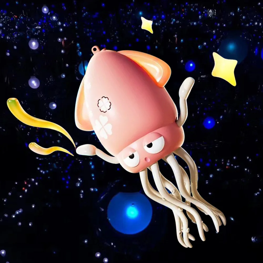 Juguetes electrónicos para mascotas, pulpo bailando, dibujos animados para niños, desarrollo interactivo, educación en movimiento, juguete para niños pequeños, regalo creativo para niños