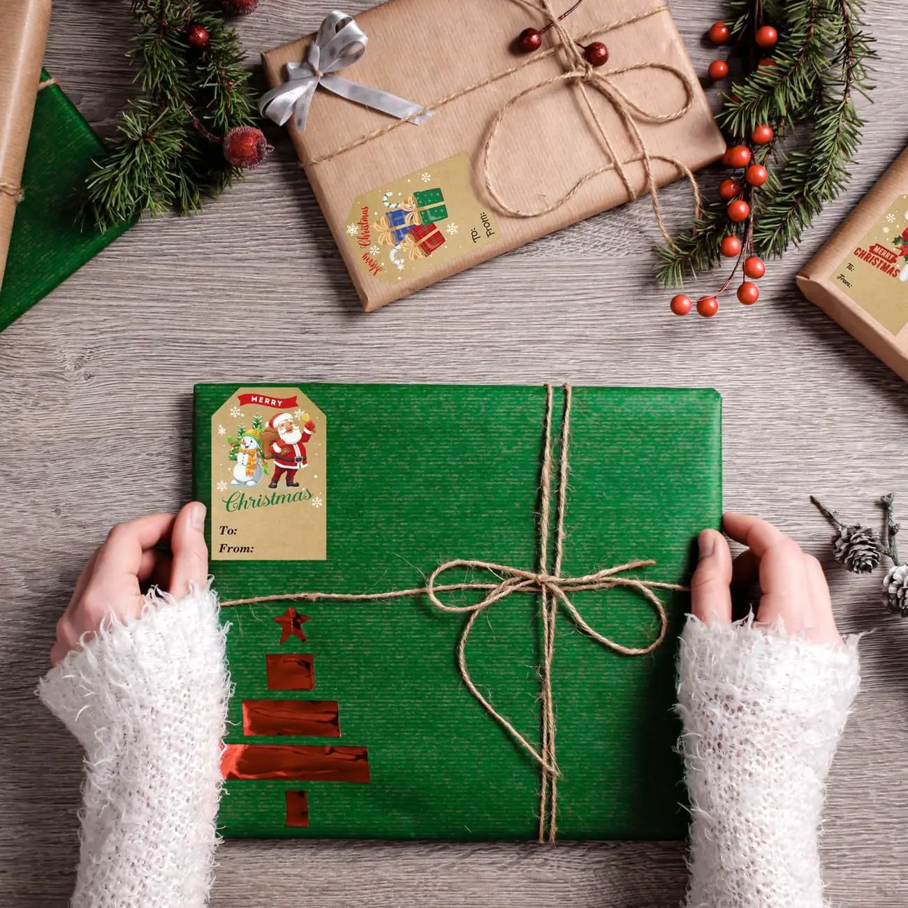 300 szt. Świąteczne naklejki na prezenty, naklejki Pulp Fiction Ojciec Chrzestny Retro Modne naklejki na laptopa, album do scrapbookingu, bagaż, telefon, prezenty