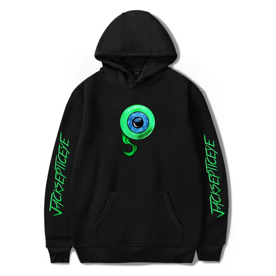 Jacksepticeye-Sudadera con capucha para hombre y mujer, Jersey informal con estampado de dibujos animados, estilo Hip Hop, Harajuku, otoño