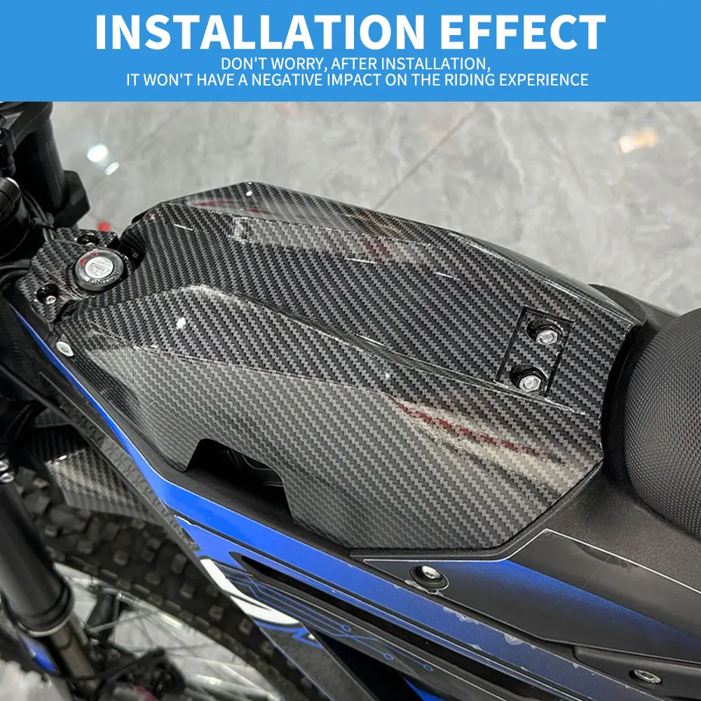 Battery Cover Fairing Durable Motorcycle Accessory Carbon Fiber For Talaria Sting MX3/MX4 Plastic Electric Vehicle Dirt Pit Bike