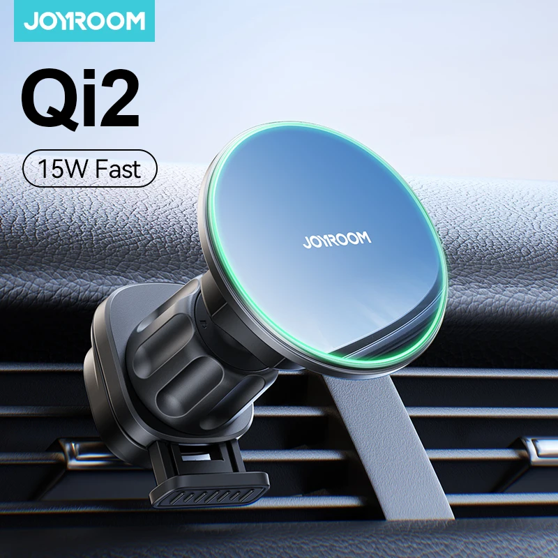

Joyroom Qi2 Magnetic Car Phone Holder 15W Wireless Charging Car Phone Mount Holder For Air Vent/Dashboard For iPhone 16 Pro Max