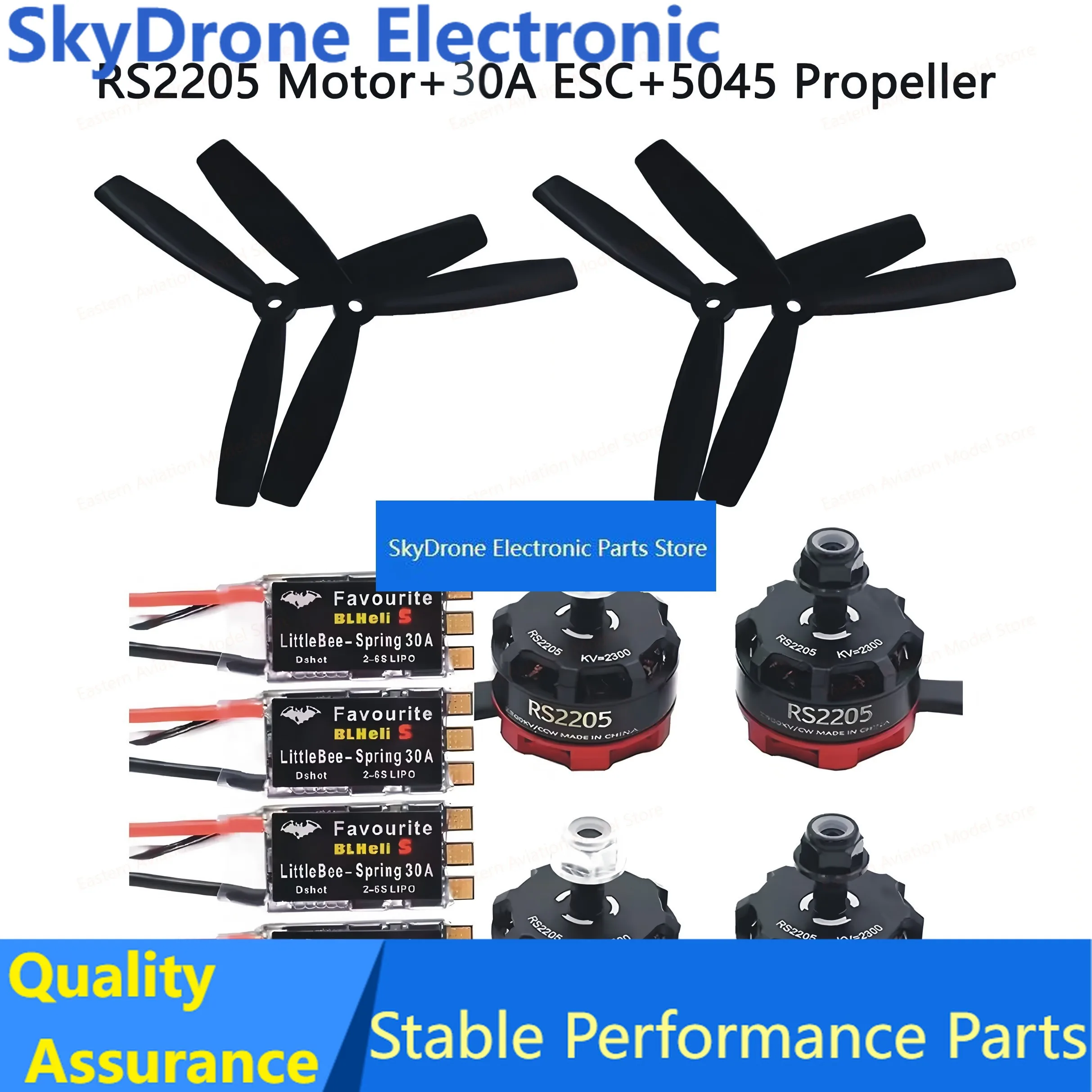 SkyDElRS2205 2300KV CW CCW Brushless Motor for Mark 4 5inch for 6045 5045 4045  propeller FPV RC QAV250 X210 Racing Drone Multic