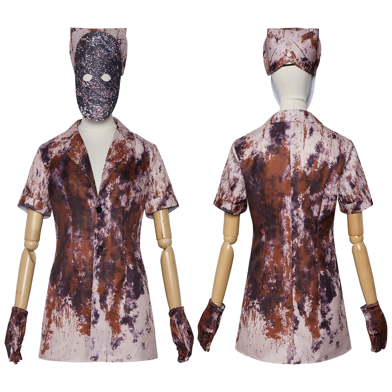 

Game Silent Hill Scary Cosplay Costumes Bloody Nurse Uniform Halloween Carnival Cosplay Nurse Outfits