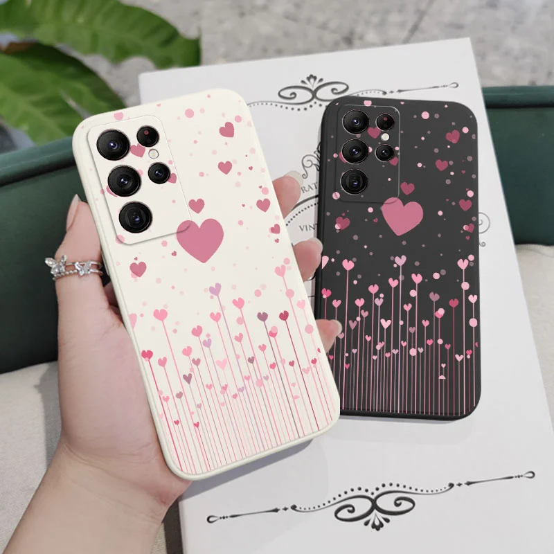 Etui na telefon Love Dandelion do Samsung Galaxy S25 S24 S23 S22 S21 S20 Ultra Plus FE Note 20 ultra 10 9 Plus Cover — zdjęcie 5