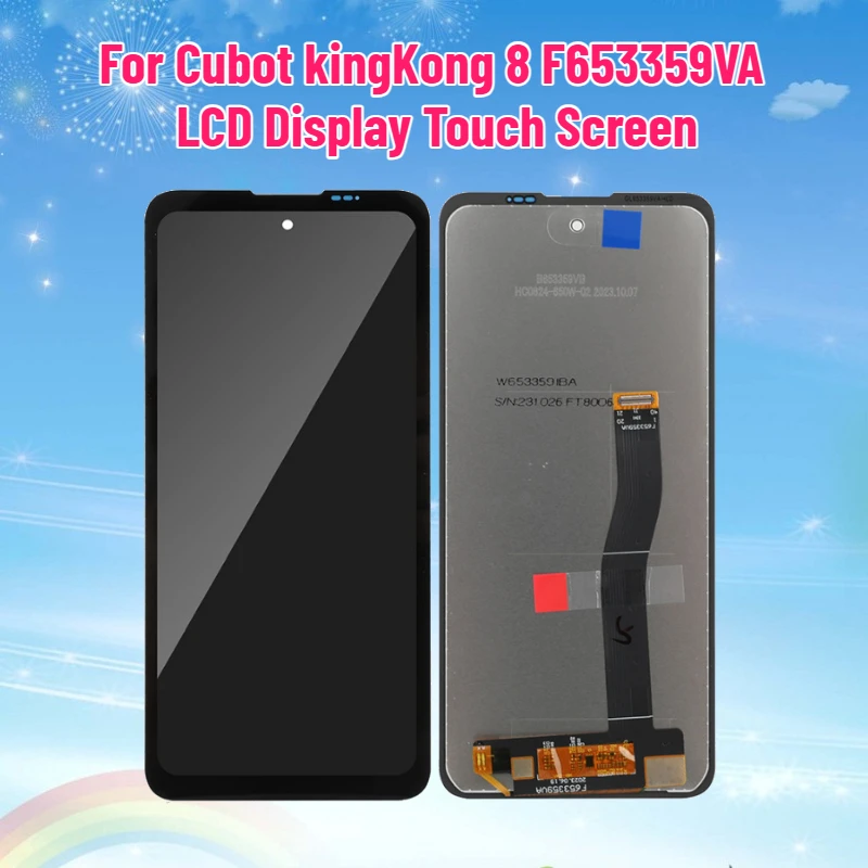 LCD Display For Cubot kingKong 8 LCD Display F653359VA Touch Screen Digitizer For Kingkong8 Screen Replacement