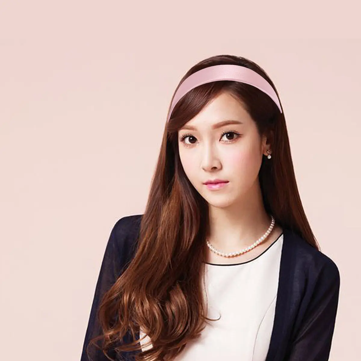 

2 шт. атласных повязок для волос, однотонные, с широким краем, элегантные, для женщин и девушек, креативный аксессуар для вечеринок