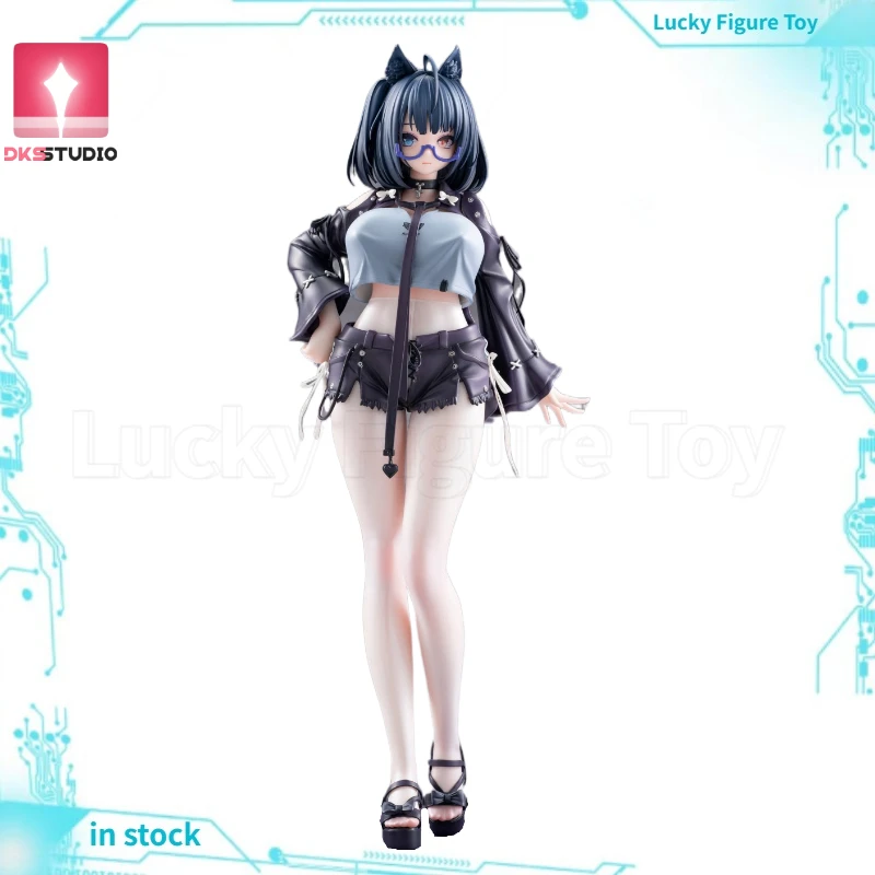 

【Предварительная продажа】DK STUDIO Private Daily: Black Teazi Hesitating Between Stockings в примерочной 1/6 Модель куклы