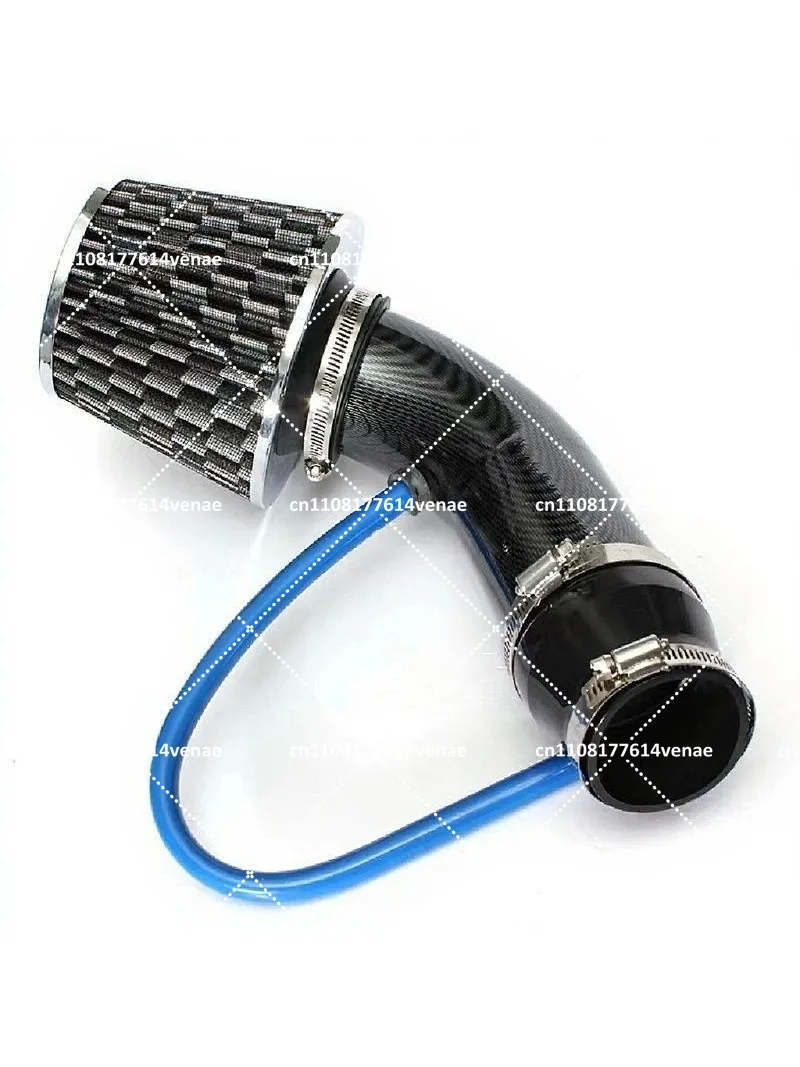 Automotive cold air intake set Modified aluminum tube set Universal 76mm/3inch mushroom head