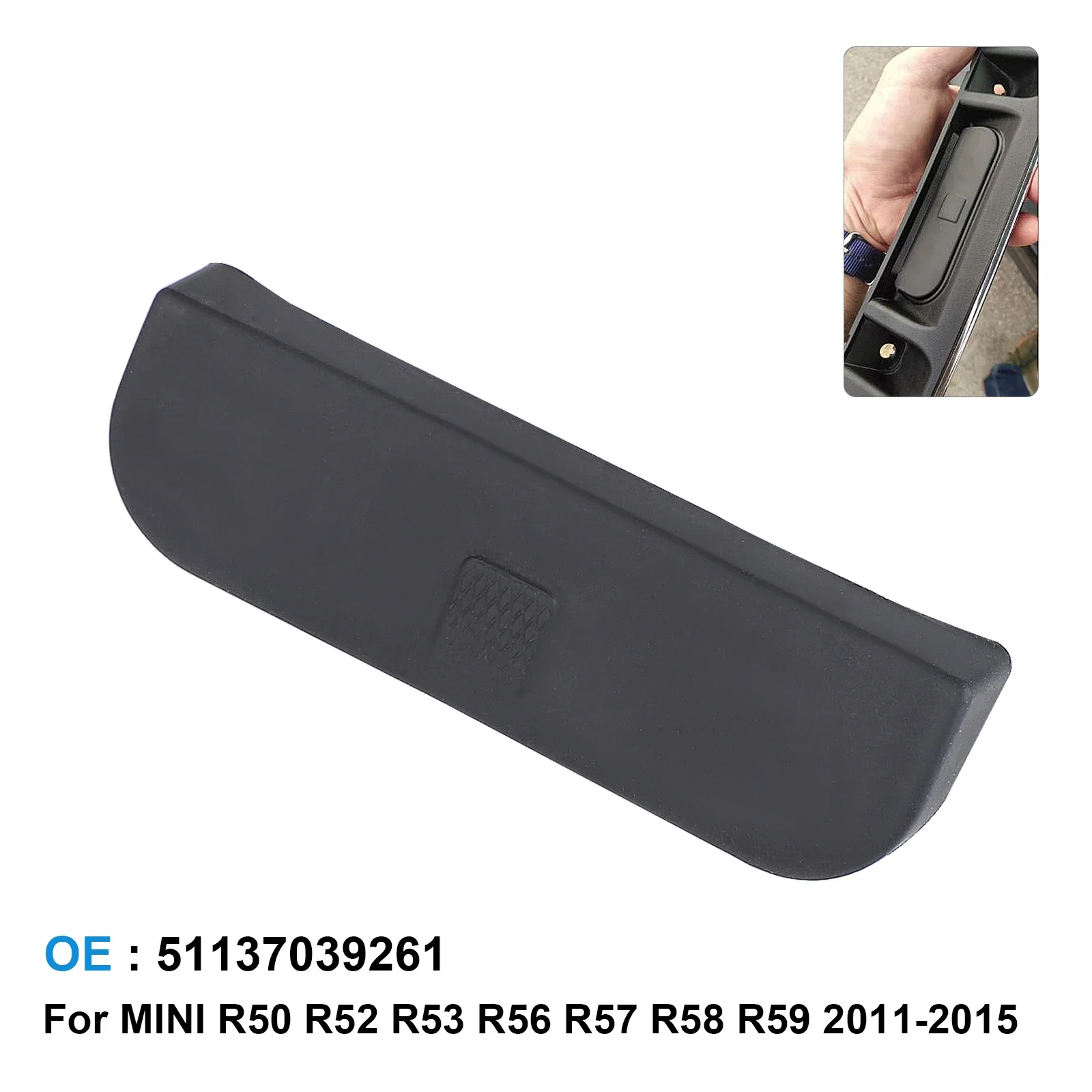

Mini Genuine - 51137039261/51717039261 Tailgate Handle Switch Cover - R56 2006 - 2014, R57 2009 - 2015 Rubber Button wholesale