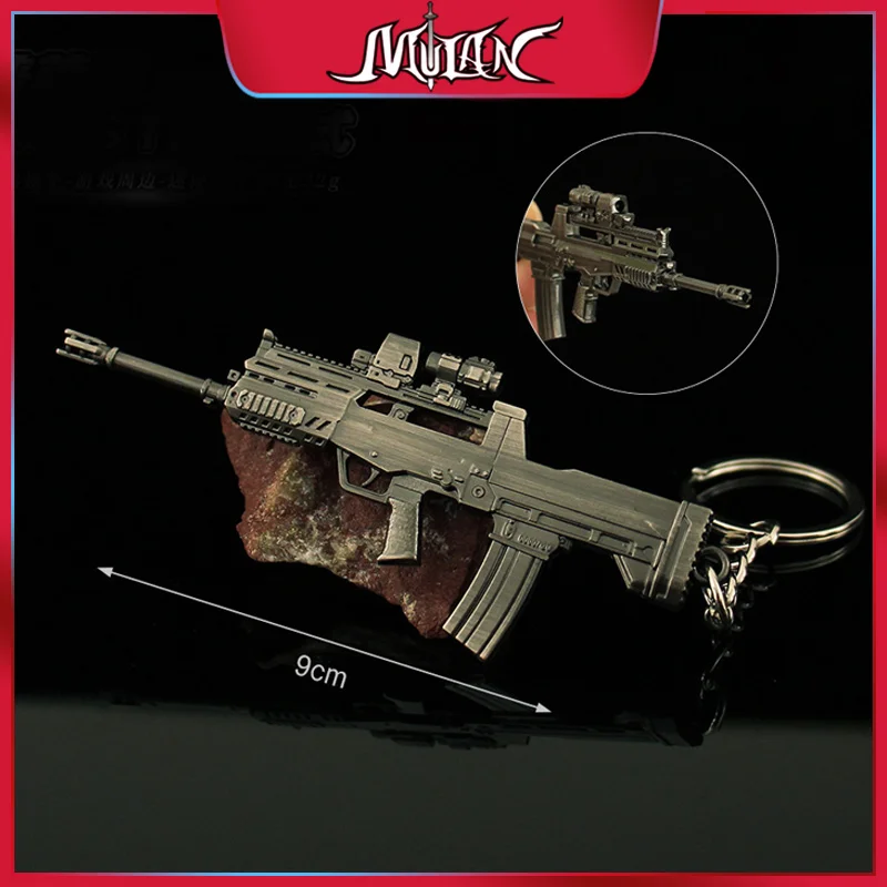 

9cm/3.56inch COD Game Peripherals Mini Price PRICES TYPE97 Keychians Alloy Model Soldier Accessories Toys Mini Figure Prop Toys