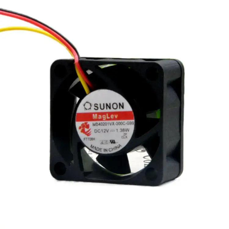 

SUNON SUNON MB40201VX-000C-G99 4020 12V 1.38W 4CM Micro Cooling Fan