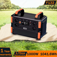 Flashfish F132 Portable Power Station 1000W Solar Generator 1041.6Wh Battery Home Backup Outdoor City urgent Travel Mobile power