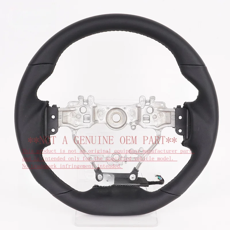 For 2013-2019 Lexus IS200 IS300 IS350 Full Leather Heated Upgrade Steering Wheel Horn Cover Shell Kit