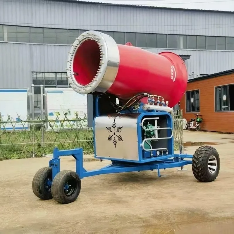 Large Scale Snow Cannon Snowmaker Sprayer Machine Artificial Snow Ski Resort Outdoor Snow Making Equipment For Winter Park